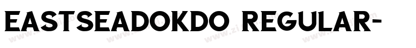 EastSeaDokdo Regular字体转换